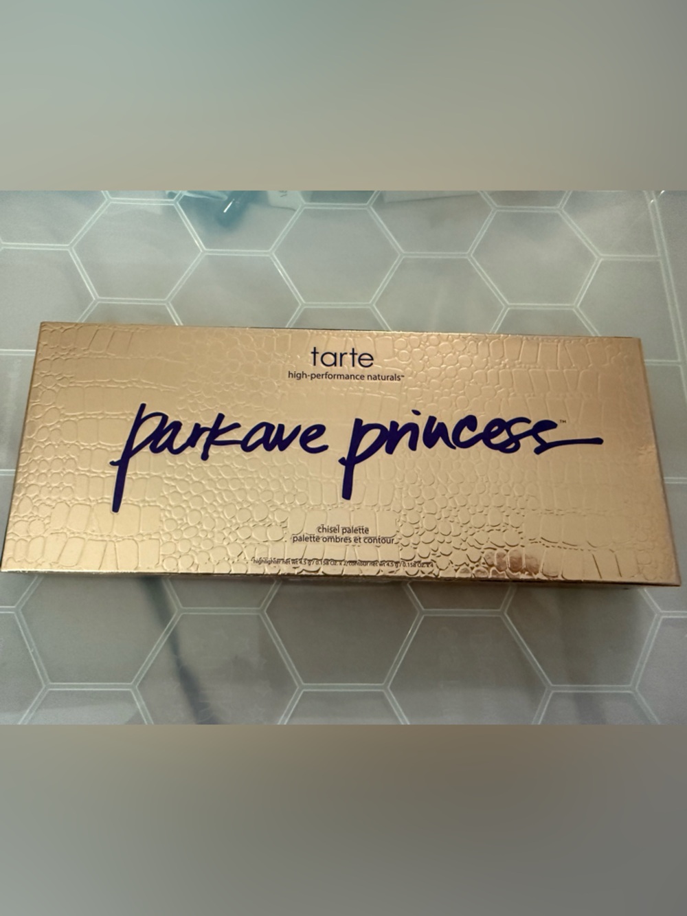 Tarte parkave princess chisel palette
4 bronzers
2 highlighters
New in box